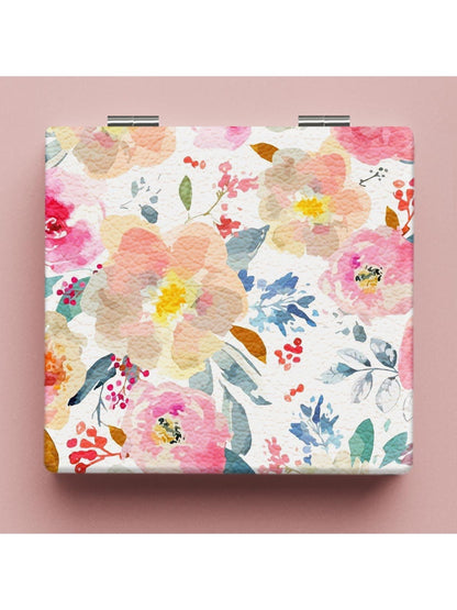 Mirroray - Oil Painting Illustration Square Vanity Mirror