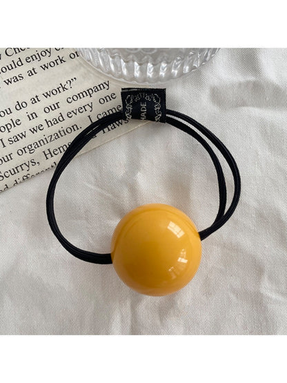 Gifty - Minimalist Solid Color Sphere Hair Tie