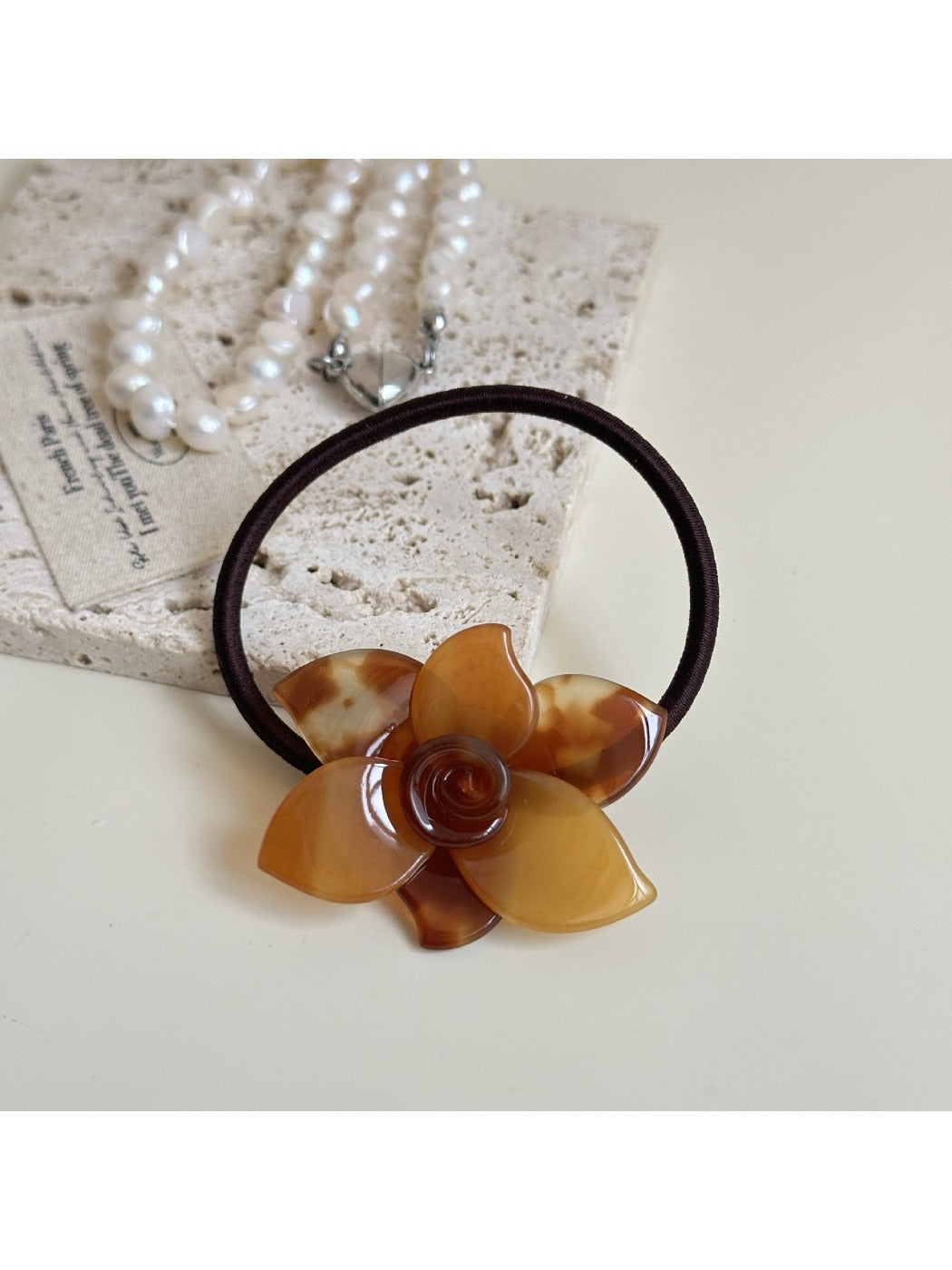 Gifty - Elegant Rose-Shaped Hair Tie