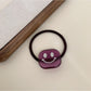 Gifty - Block Smiley Face Hair Tie