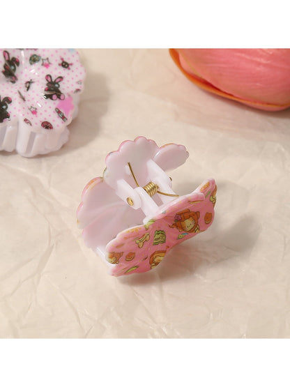 Beau - Cartoon Flower Shaped Hair Clip
