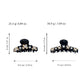 Beau - Floral Beaded Acetate Fiber Claw Clip