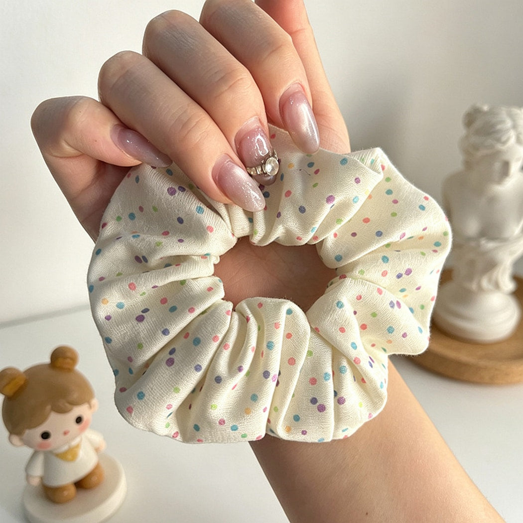 Gifty - Sweet Colorful Polka Dot Scrunchie