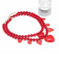 Nozari - Layered Heart Pendant Statement Necklace