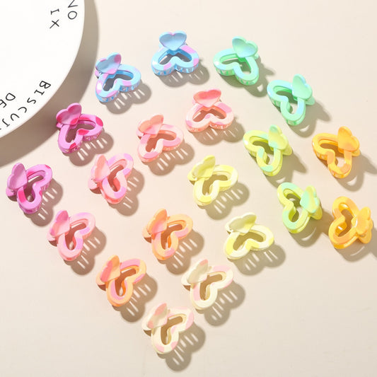 Beau - PS Alloy Glossy Heart Shape Hair Claw Clip