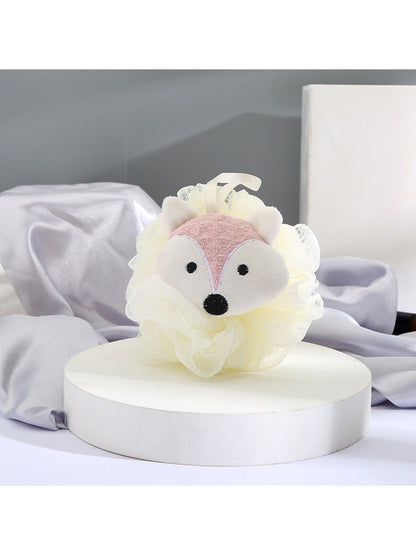 Papo - Large Cute Fox Shaped Bath Sponge