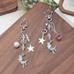 Keypus - Sweet Style Moon and Star Charm Keychain