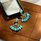 Earedge - Vintage Western Fan-Shaped Earrings