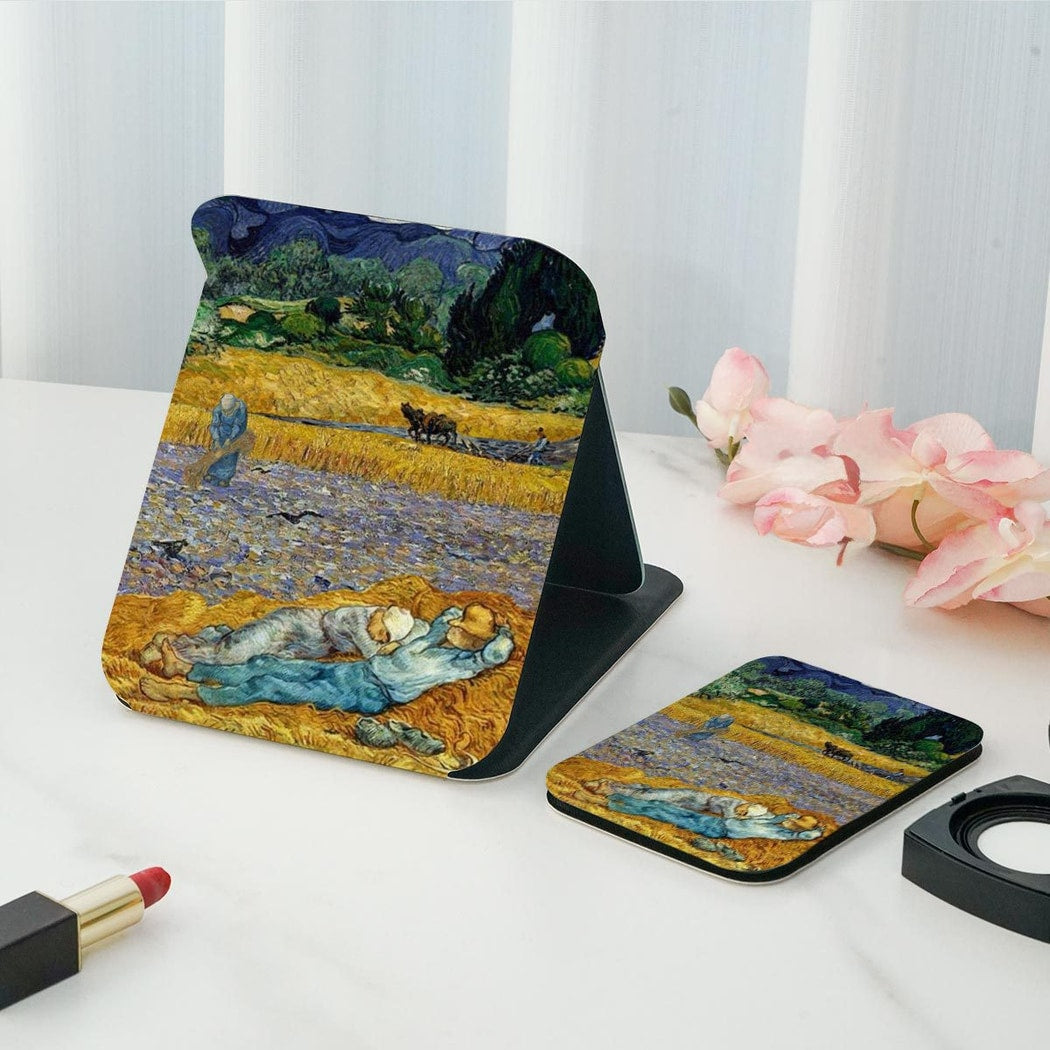Mirroray - Double-Sided Print Tabletop Vanity Mirror