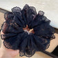 Gifty - Vintage Lace-Embellished Scrunchie