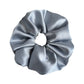 Gifty - Elegant Solid Color Satin Scrunchie