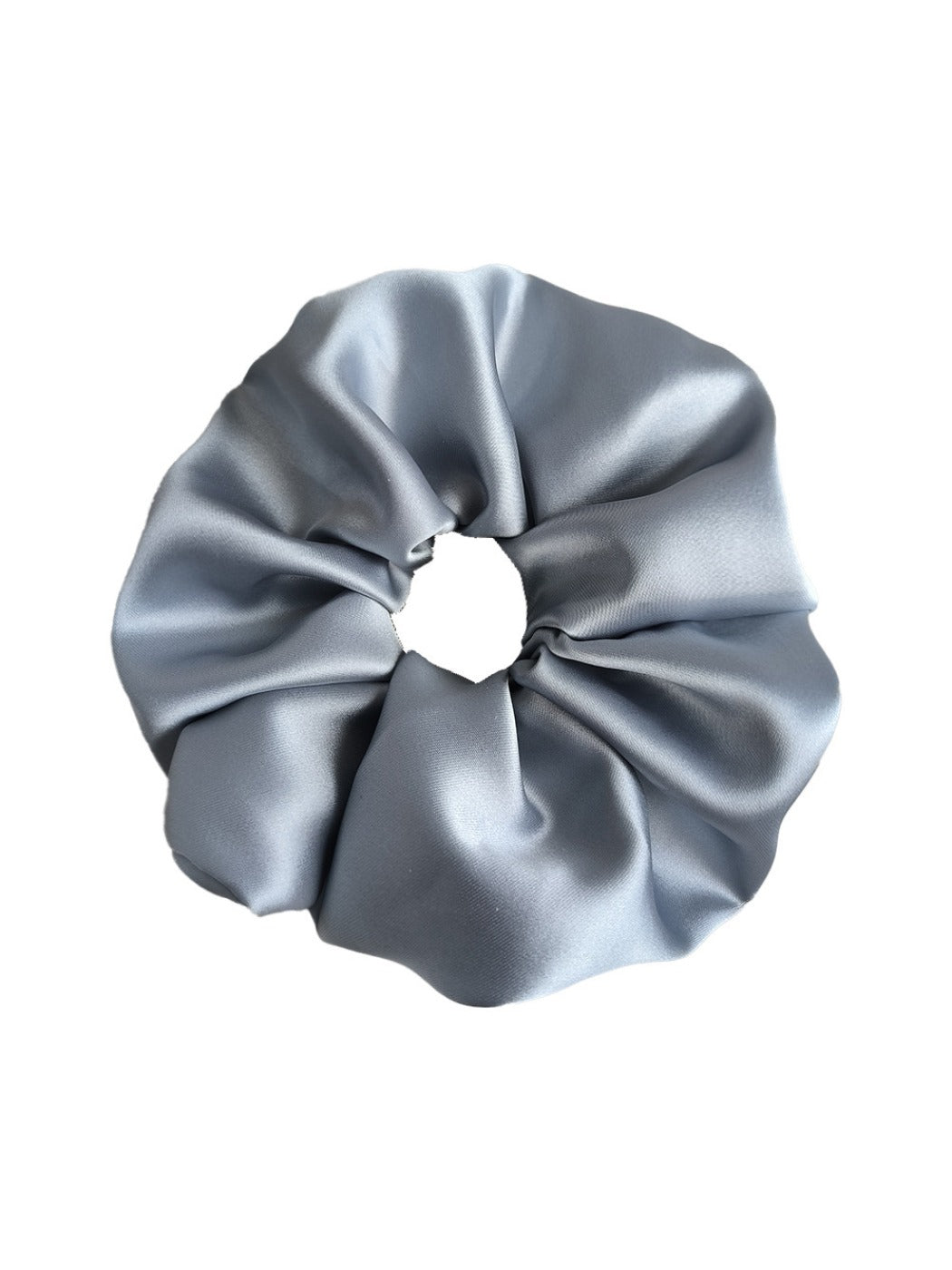 Gifty - Elegant Solid Color Satin Scrunchie