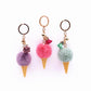Keypus - Ice Cream Shaped Bag Charm Keychain