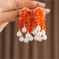 Earedge - Vintage Geometric Tassel Stud Earrings