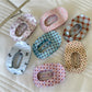 Beau - Vintage Style Printed Oval Acrylic Hair Clip
