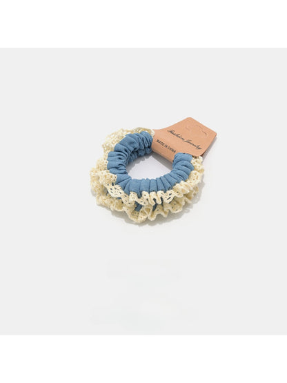 Gifty - Elegant Vintage Lace Scrunchie Set