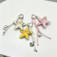 Keypus - Minimalist Artificial Leather Star Keychain