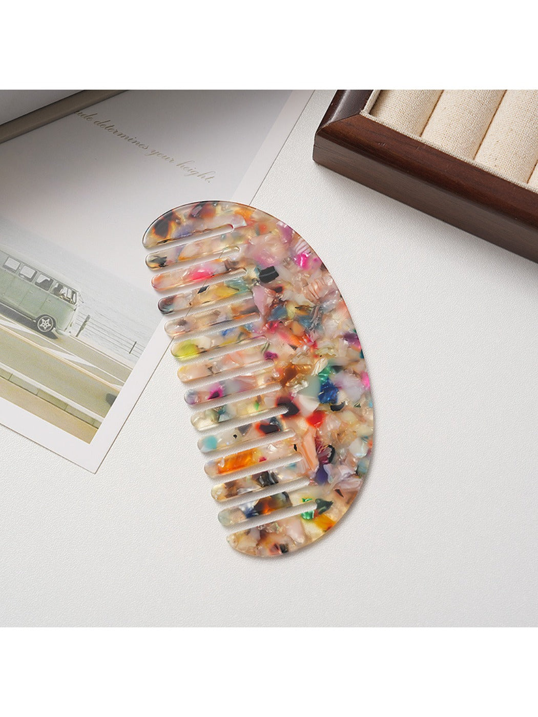 Camerow - Semi Circle Hair Styling Brush