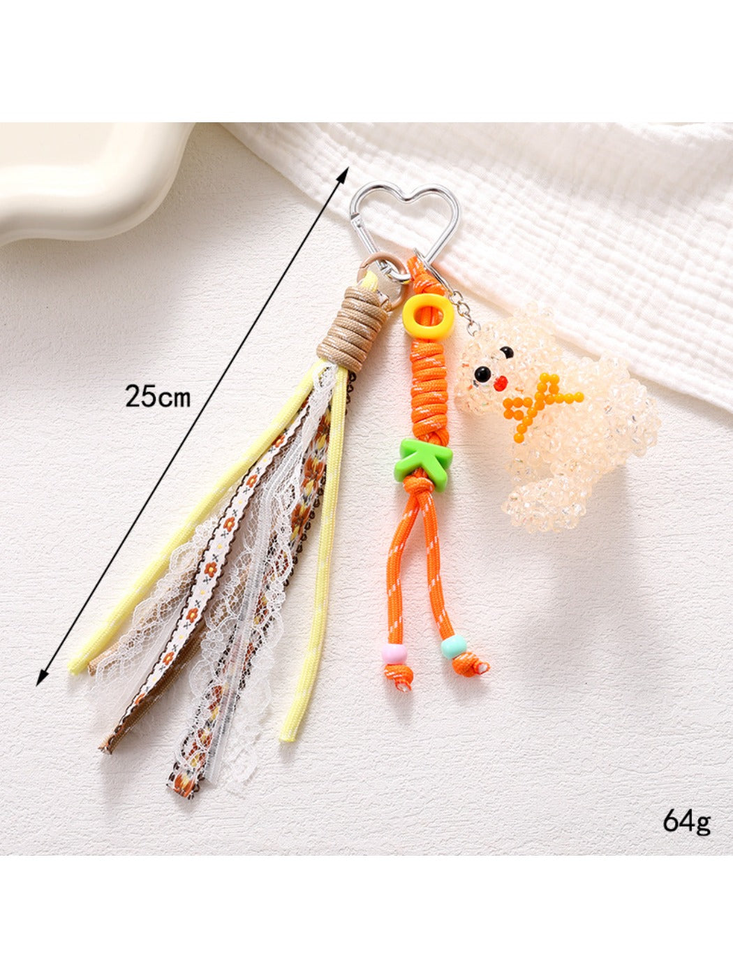 Keypus - Bow-Tie Bear-Shaped Keychain