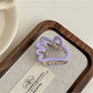 Beau - Simple Hand Silhouette Acetate Claw Clip