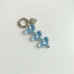 Keypus - Layered Transparent Heart Charm Keychain