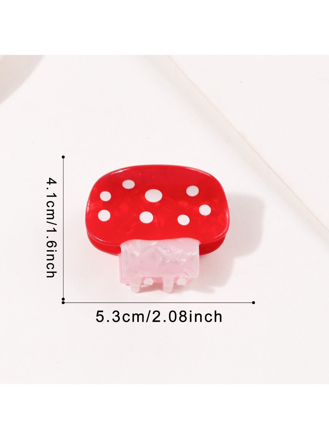 Beau - Cute Mushroom Shaped Hair Claw Clip
