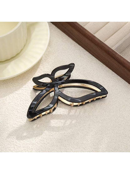 Beau - Vintage Butterfly Shaped Acetate Hair Clip