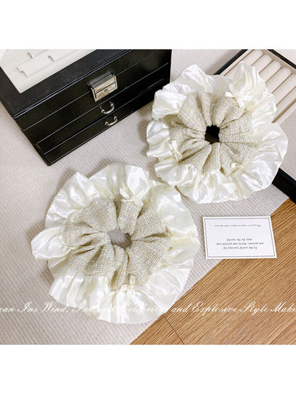 Gifty - Ballet Bow Hair Ties with Ruffled