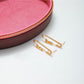 Earedge - Love Letter Paper Clip Earrings