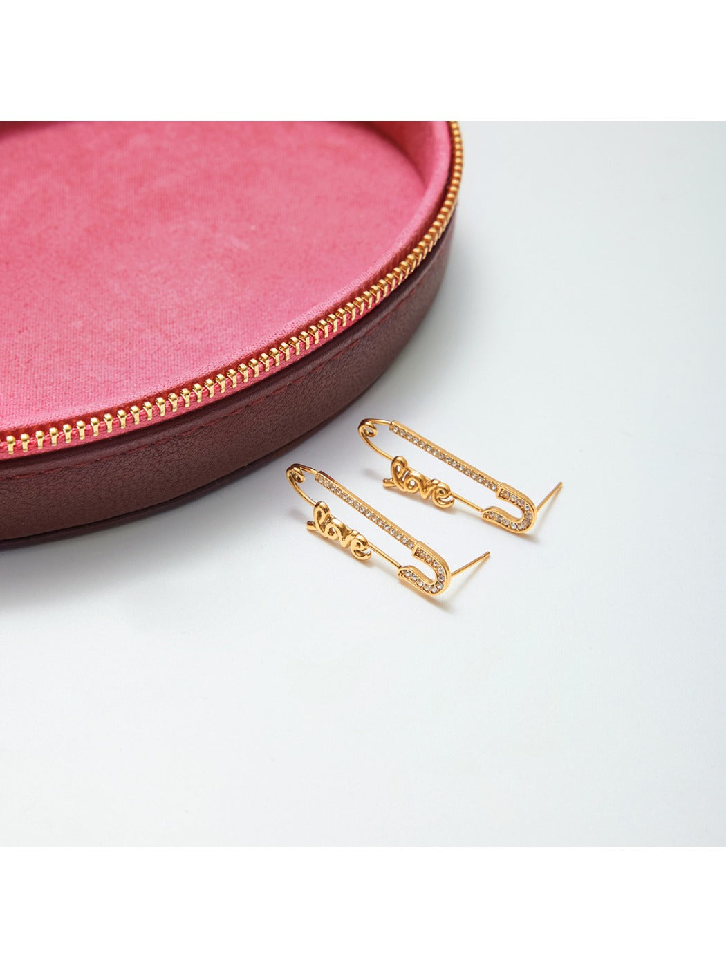 Earedge - Love Letter Paper Clip Earrings