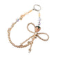 Keypus - Sparkling Strawberry Bow Keychain