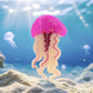Beau - Marine Life Series Jellyfish Hair Clip