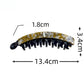 Beau - Curved Mottled Banana Hair Clip