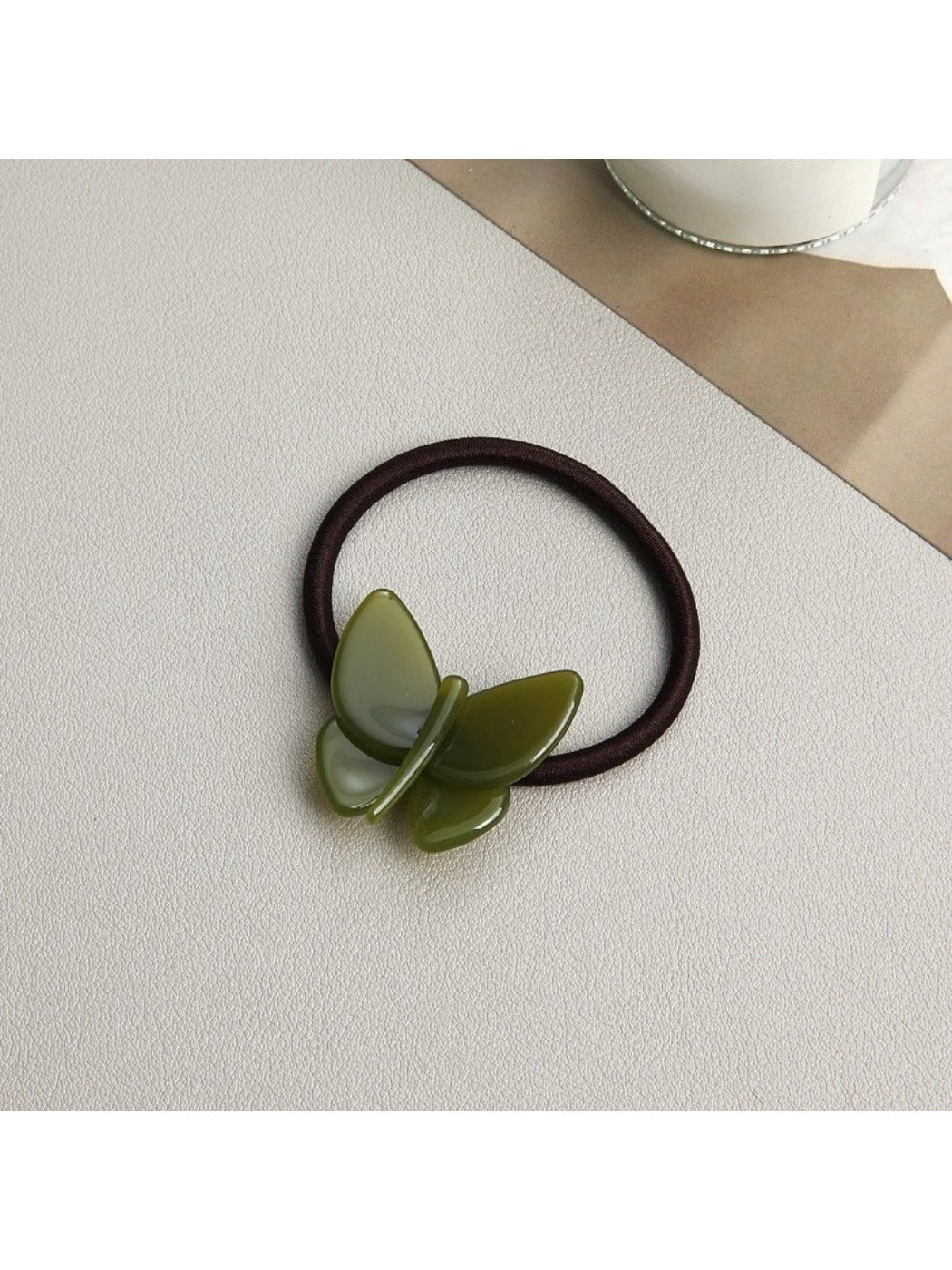 Gifty - Solid Colored Butterfly Hair Tie