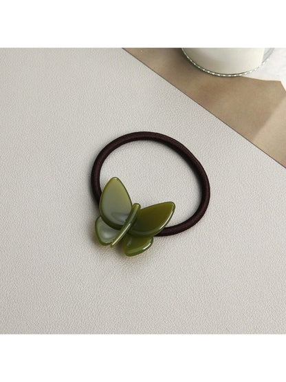 Gifty - Solid Colored Butterfly Hair Tie