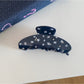 Beau - Fan Shape Decorative Acetate Fiber Claw Clip
