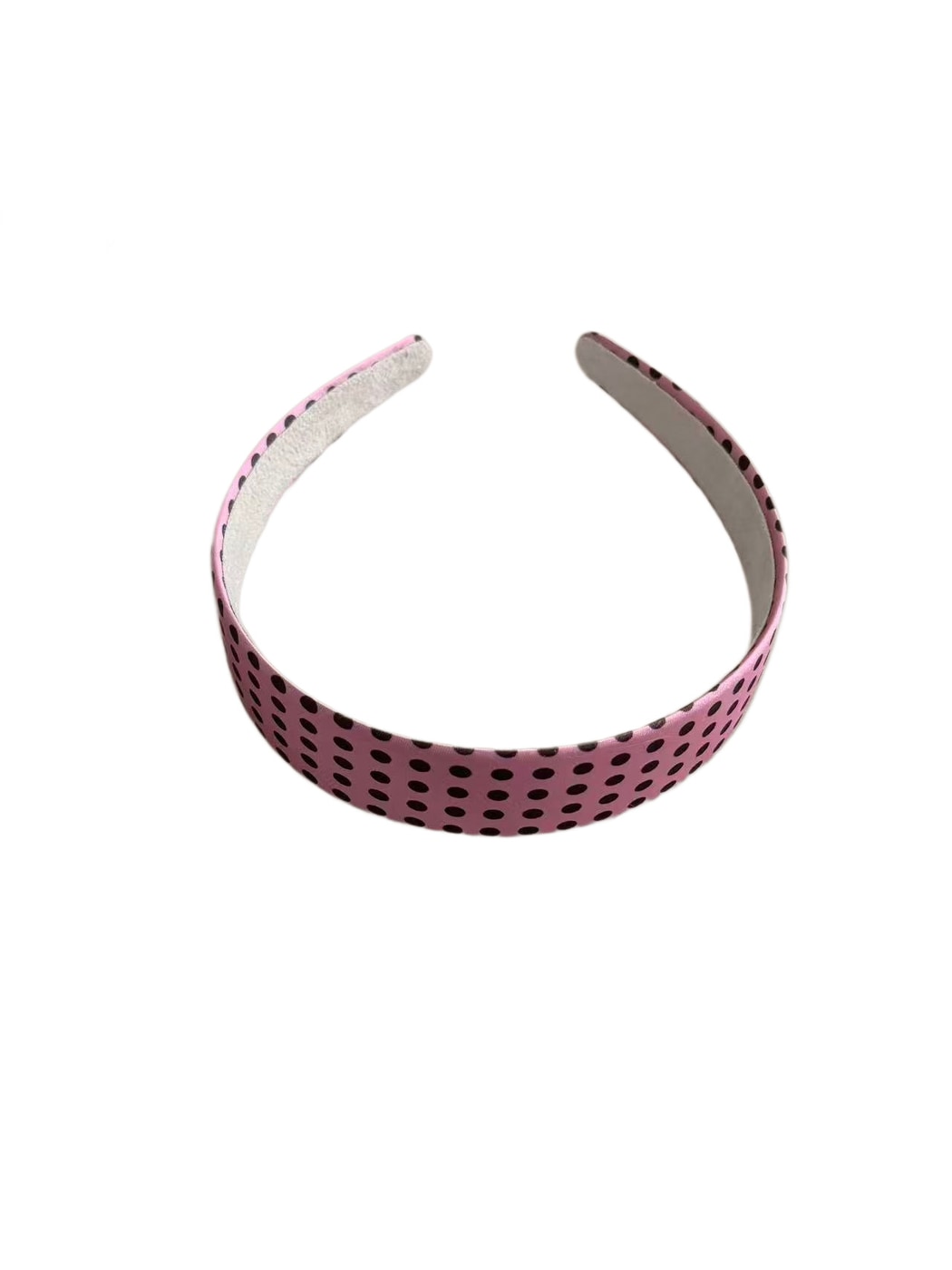 Gifty - Wide Edge Polka Dot Patterned Women's Headband