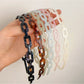 Gifty - Acetate Chain Link Irregular Shape Headband