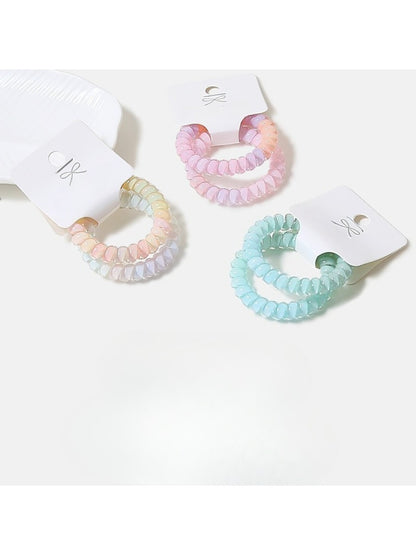 Gifty - 2 Pack Spiral Hair Ties Set