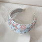 Gifty - Women's Floral Print Wide Fabric Headband