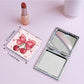 Mirroray - Minimalist Square Cherry Pattern Compact Mirror