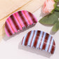 Beau - Blue Brown Stripes Claw Clip