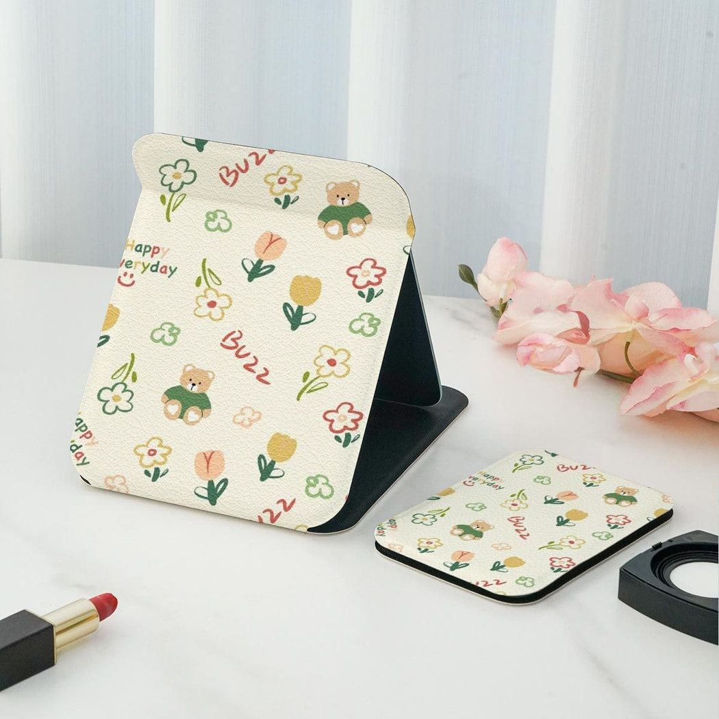 Mirroray - Cute Print Folding Tabletop Makeup Mirror