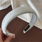 Gifty - Irregular Sparkly Fabric Covered Women's Headband