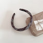 Gifty - Retro Elegant Plaid Hair Hoop