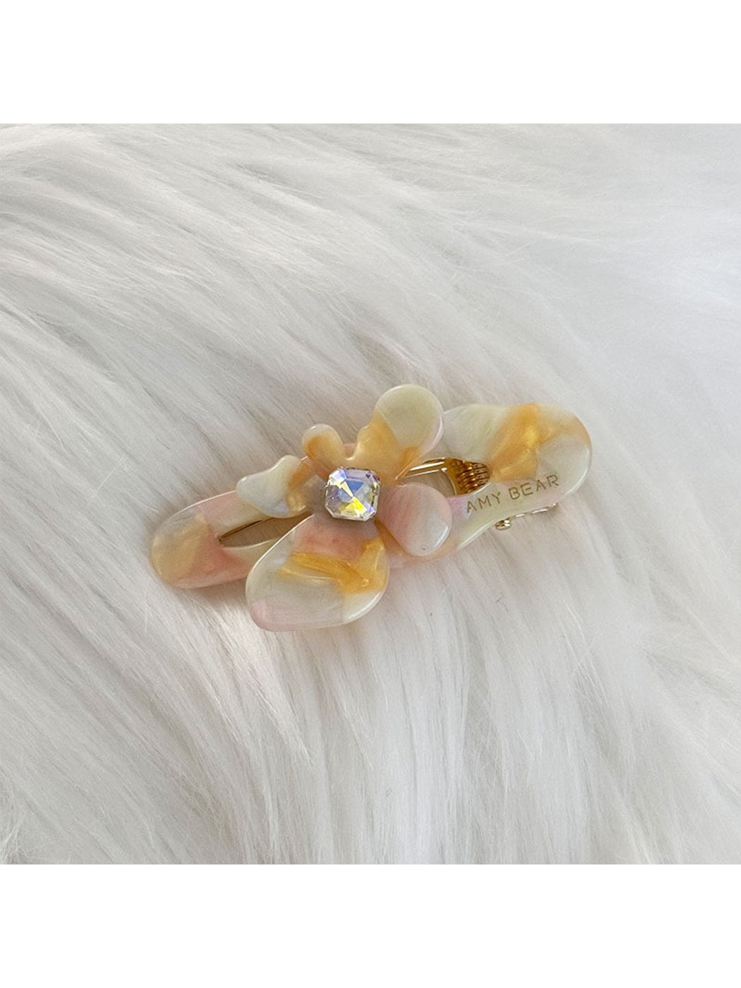Beau - Sweet Floral Duckbill Side Hair Clip