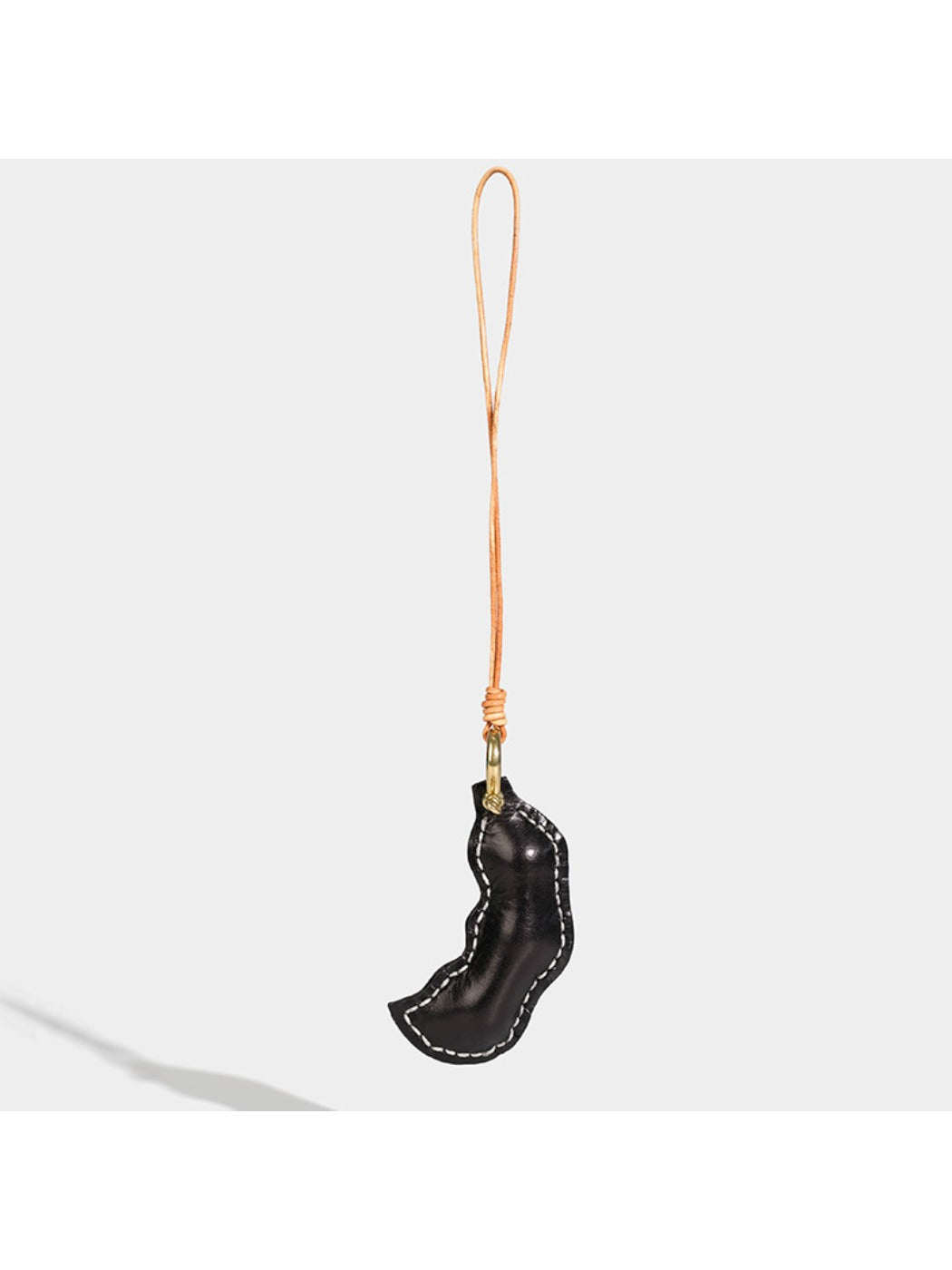 Keypus - Pea Pod-Shaped Charm Keychain
