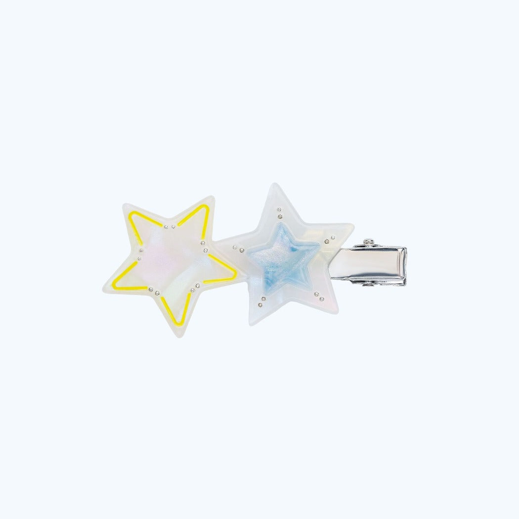 Beau - Vintage Two Tone Star Hair Clip