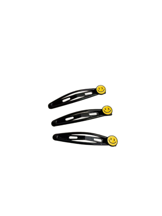 Beau - Smiley Face Side Hair Clip