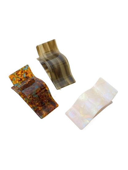 Beau - Stylish Wavy Acetate Hair Clip